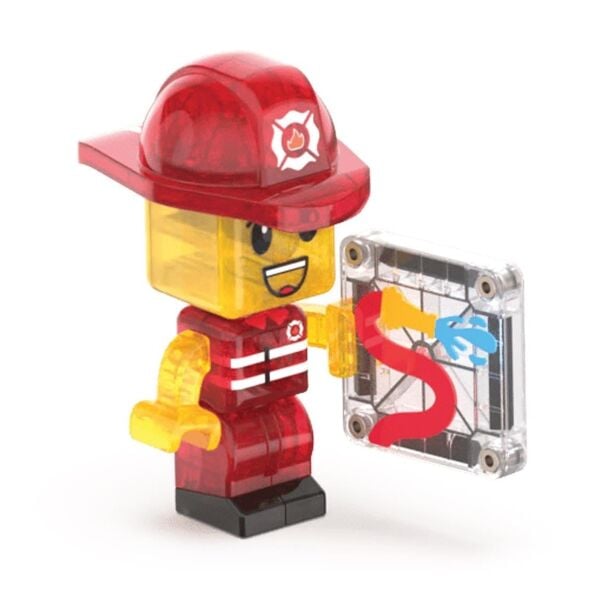 Magna Tiles  - Fire Station - 50 Parça