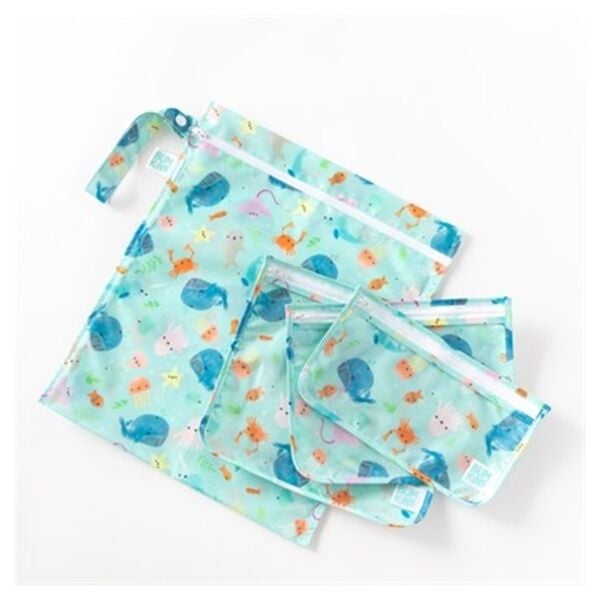 Bumkins Şeffaf Seyahat Çantası - Ocean Life