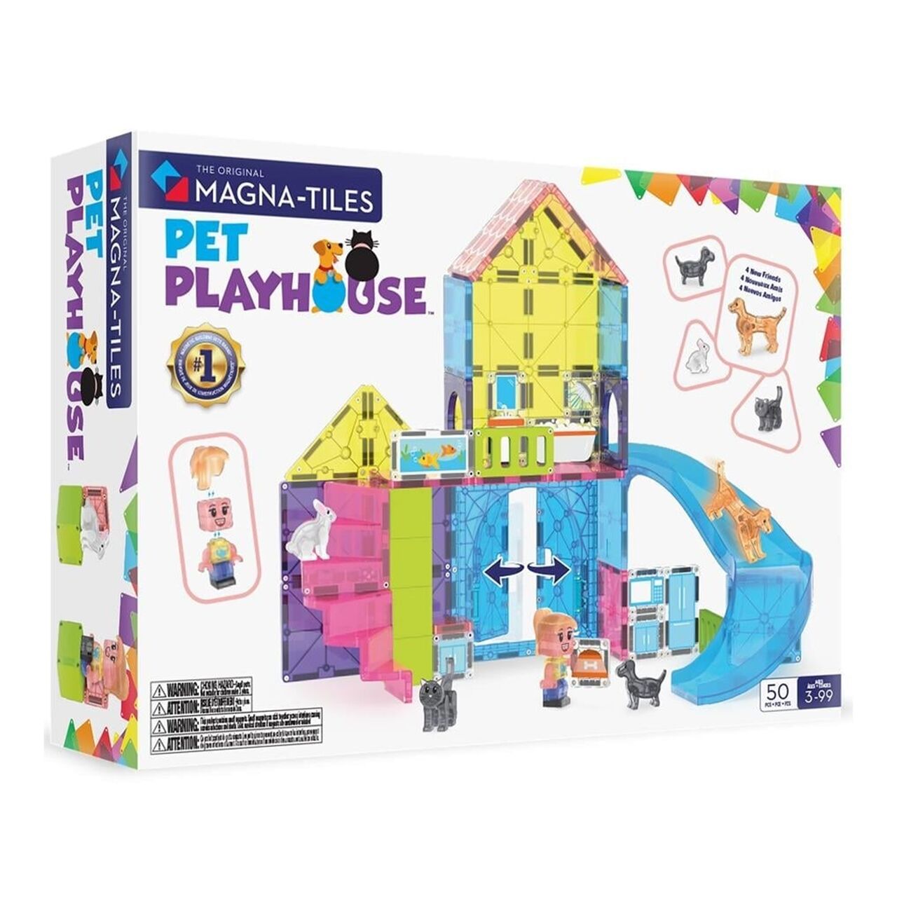 Magna Tiles  - Pet Playhouse - 50 Parça