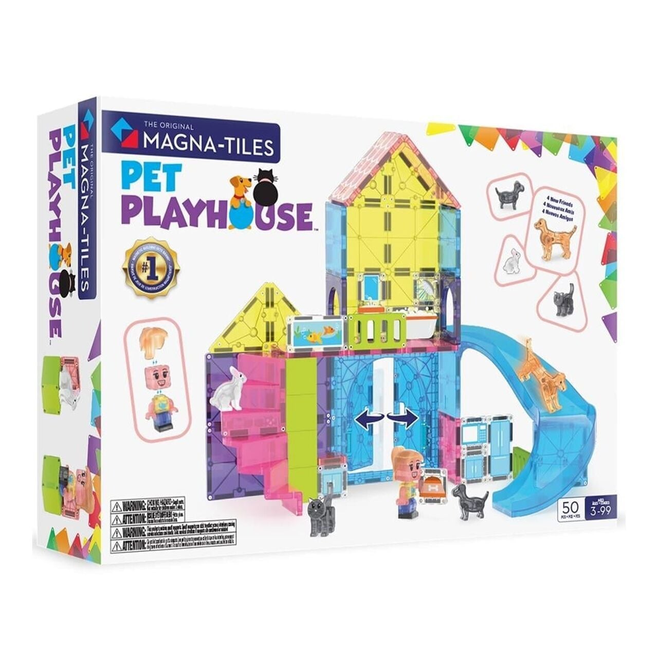 Magna Tiles  - Pet Playhouse - 50 Parça