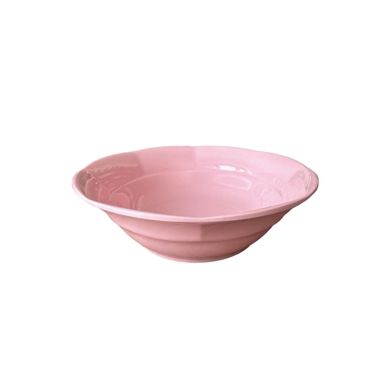 Melamin Çukur Tabak - A.Pembe
