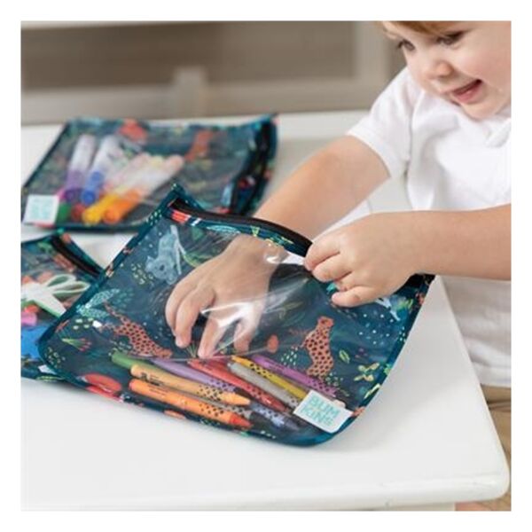 Bumkins Şeffaf Seyahat Çantası - Jungle