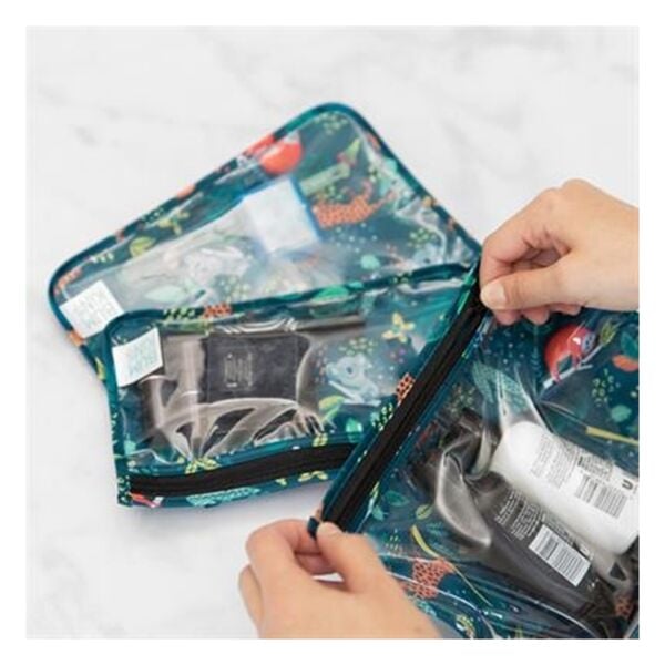 Bumkins Şeffaf Seyahat Çantası - Jungle