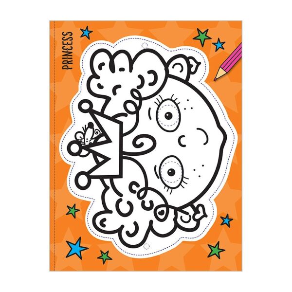 Halloween Masks Sticker Activity Fun