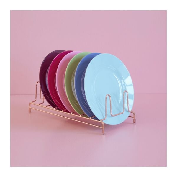 Melamin Yemek Tabağı - Açık Pembe