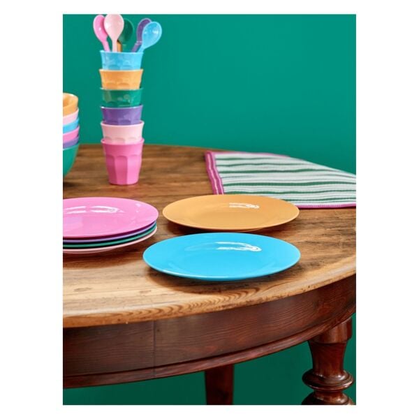 Melamin Yemek Tabağı - Açık Pembe