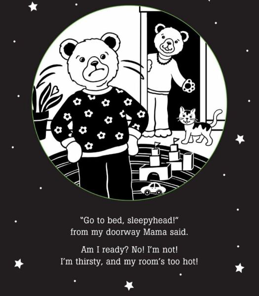 Go To Bed Sleepy Head Bed Time Shadow Book