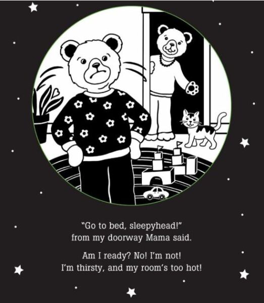 Go To Bed Sleepy Head Bed Time Shadow Book