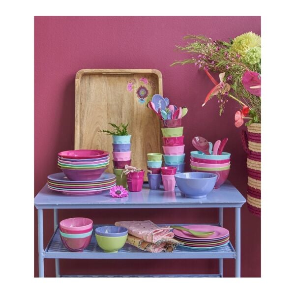 Melamin Yemek Tabağı - Açık Yeşil