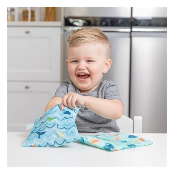 Bumkins Büyük Atıştırma Çantası - Ocean Life