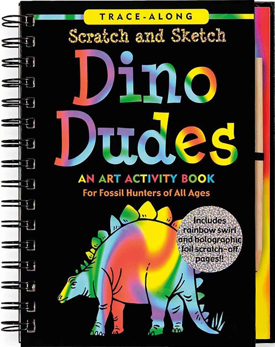Scratch and Sketch - Dino Dudes