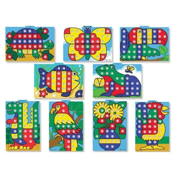 Melissa & Doug Ahşap Diz Yerleştir - Renkler