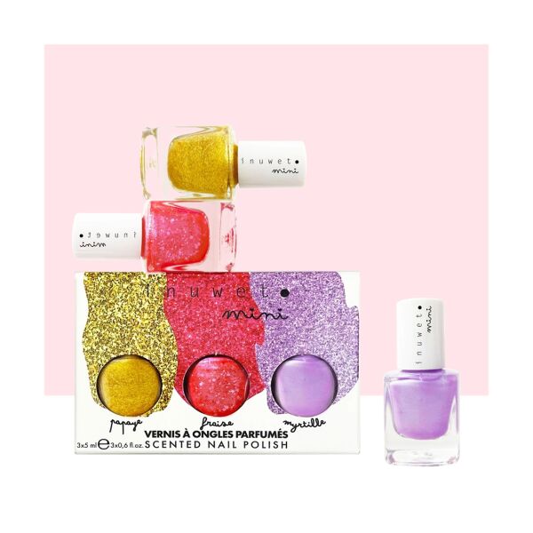 Inuwet 3 lü Su Bazlı Oje Seti