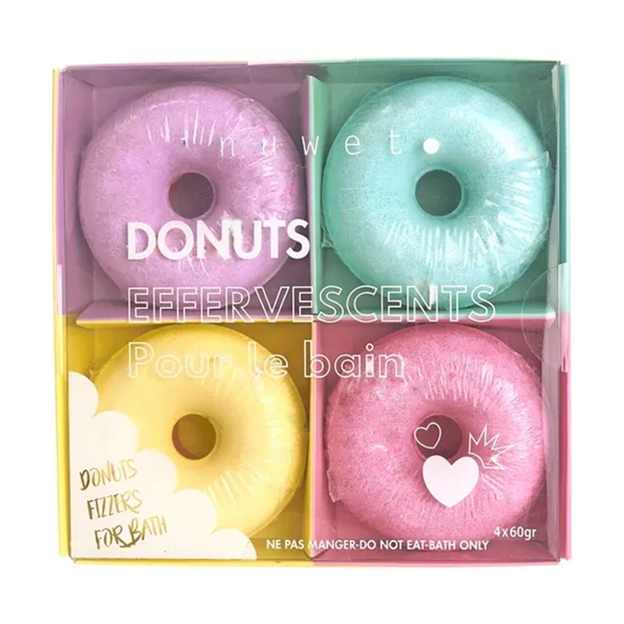 Inuwet 4 lü Donut Banyo Sabunu Seti