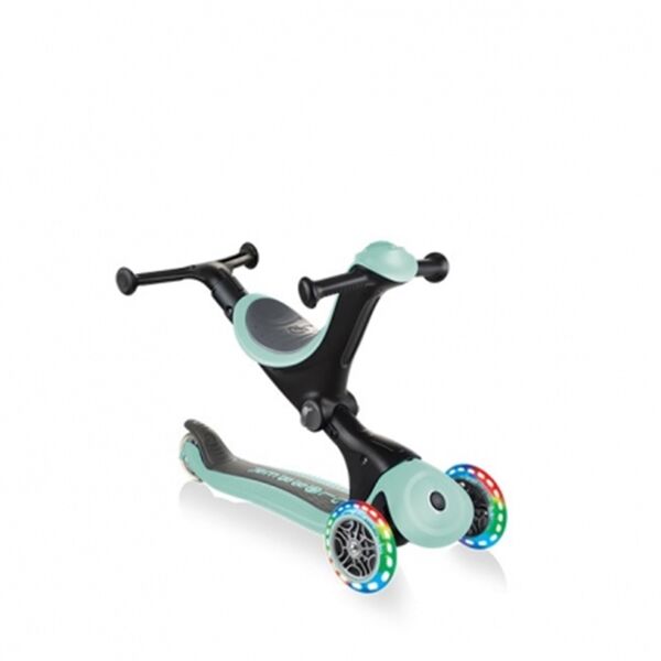 Globber Go Up Deluxe Işıklı Scooter - Mint Yeşili