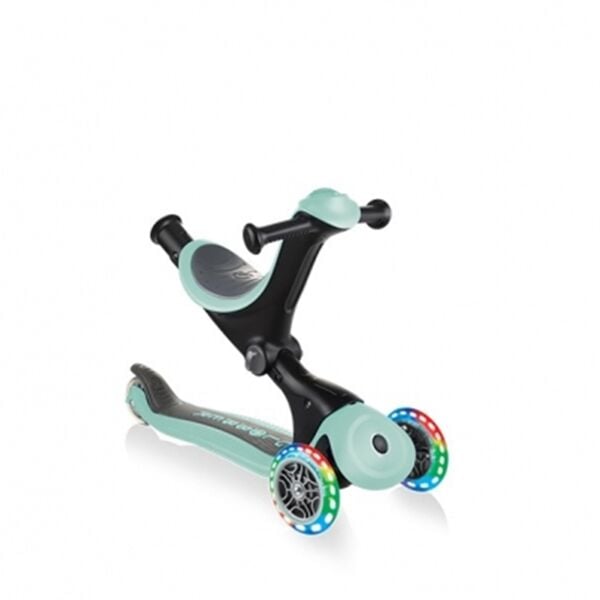 Globber Go Up Deluxe Işıklı Scooter - Mint Yeşili