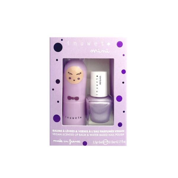 Inuwet 2li Set- Mor Su Bazlı Oje ve Marshmallow Ar