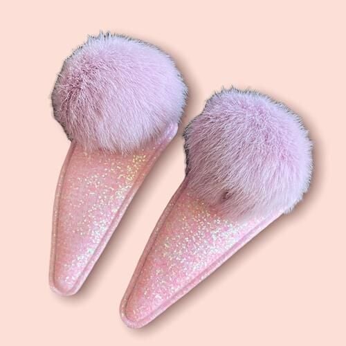 Pembe Midi Pompom