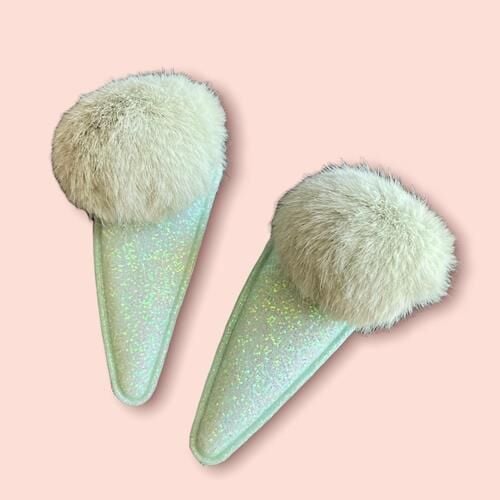 Yeşil Midi Pompom