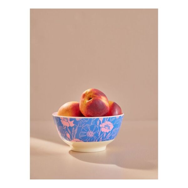 Melamin Kase - Büyük Boy Pembe Çiçek