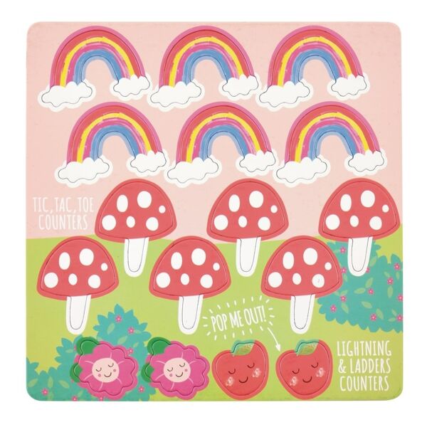 Mıknatıslı Kutu Oyunları - 4ü 1 arada Rainbow Fair