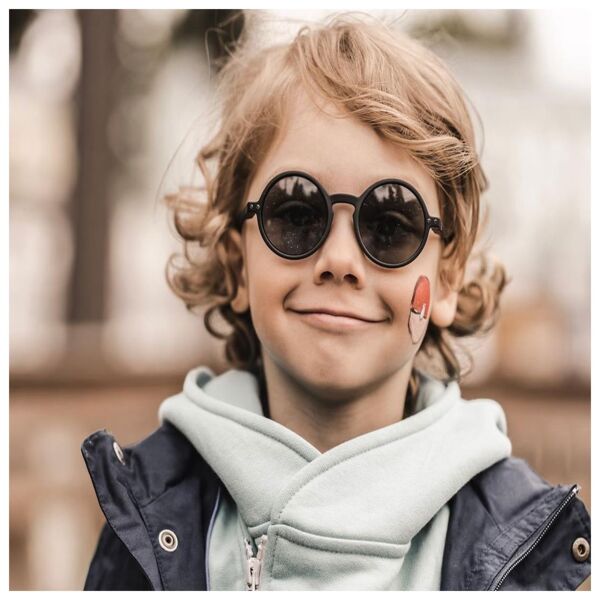 Izipizi Çocuk Güneş Gözlüğü #G Siyah 3-10 Yaş