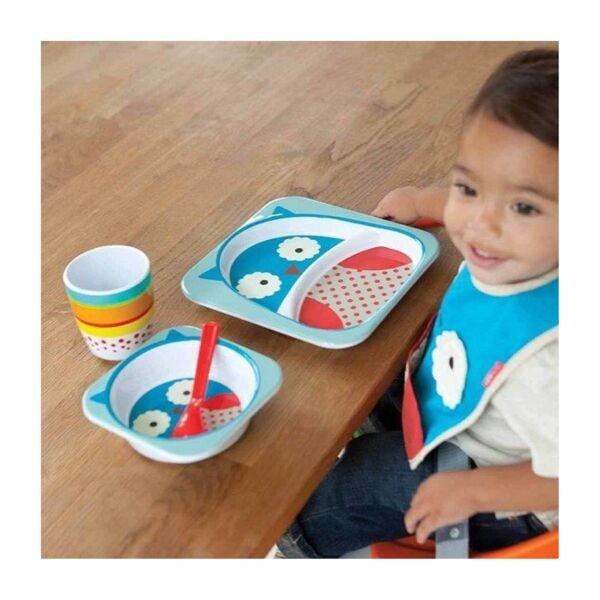 Skip Hop Tabak ve Kase Hediye Seti - Baykuş