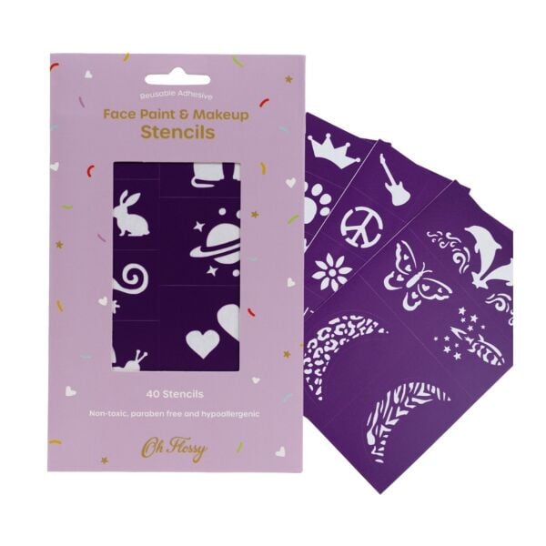 Oh Flossy Yapışkanlı ve Tekrar Kullanılabilen Yüz