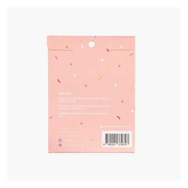 Oh Flossy Çocuk Doğal Tırnak Sticker/ Flowers