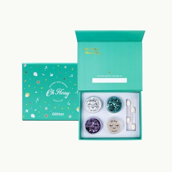 Oh Flossy Çocuk Doğal Simli Makyaj Seti / Under Th