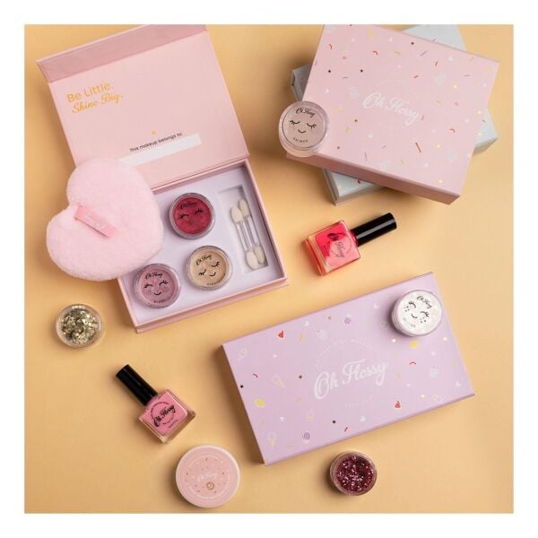 Oh Flossy Çocuk Doğal Makyaj Seti / Deluxe