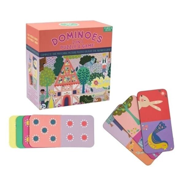 Floss Rock Çift Taraflı Domino Kartları - Fairy