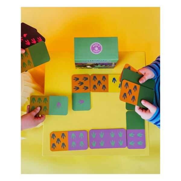 Floss Rock Çift Taraflı Domino Kartları - Deep Sea