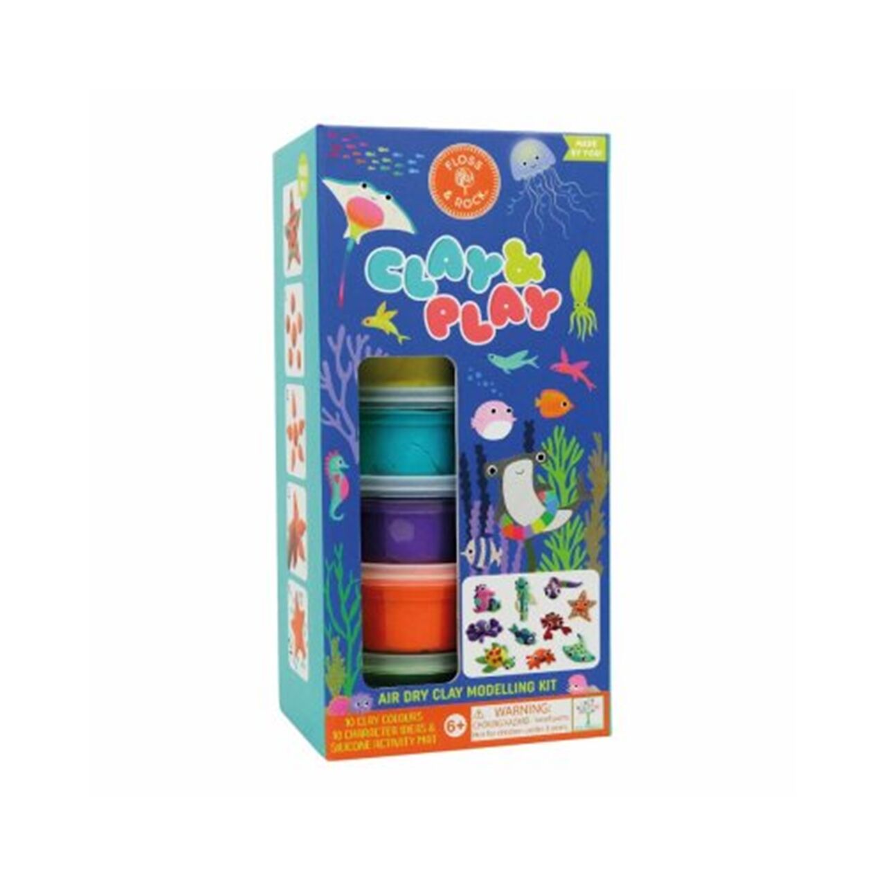 Floss & Rock Clay And Play Hava İle Kuruyan Kil Se
