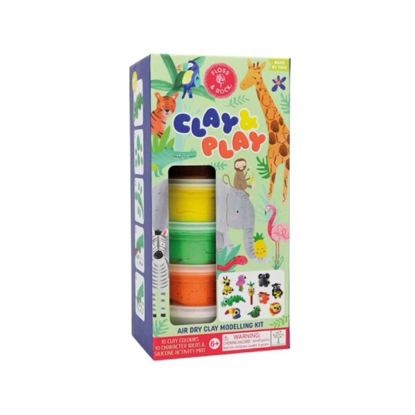 Floss & Rock Clay And Play Hava İle Kuruyan Kil Se