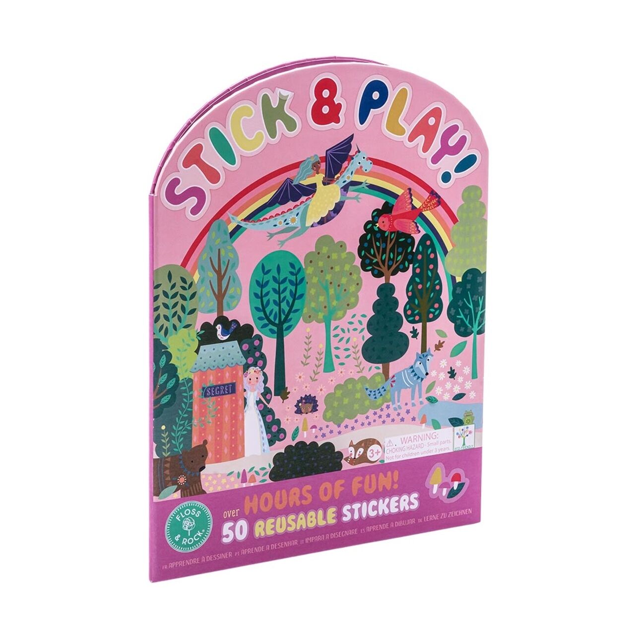 Floss Rock Tak Çıkart Sticker Oyun Sahnesi- Fairy