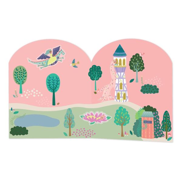 Floss Rock Tak Çıkart Sticker Oyun Sahnesi- Fairy
