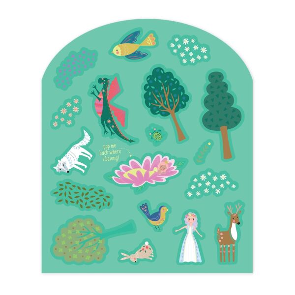 Floss Rock Tak Çıkart Sticker Oyun Sahnesi- Fairy