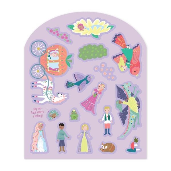 Floss Rock Tak Çıkart Sticker Oyun Sahnesi- Fairy