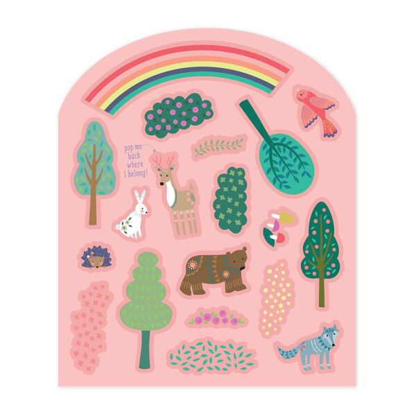 Floss Rock Tak Çıkart Sticker Oyun Sahnesi- Fairy