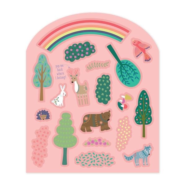 Floss Rock Tak Çıkart Sticker Oyun Sahnesi- Fairy