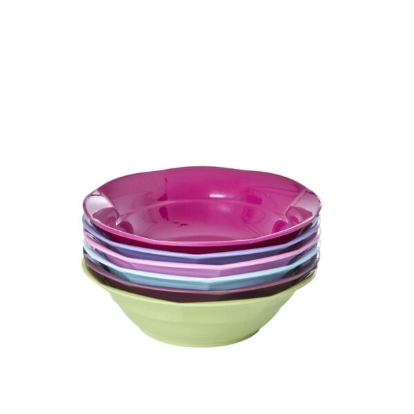 Melamin Çukur Tabak - Bordo