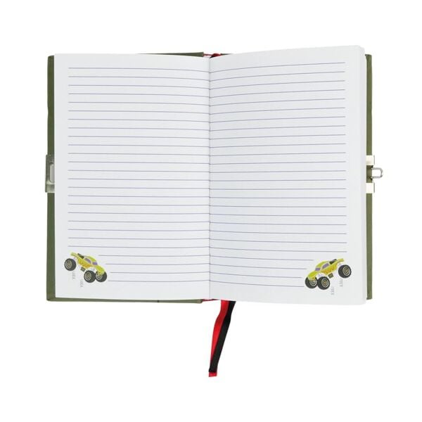 FLOSS & ROCK Kokulu Kilitli Günlük / Cars