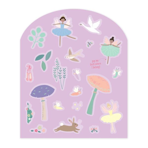 TakÇıkar Sticker Oyun Sahnesi - Enchanted