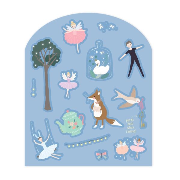 TakÇıkar Sticker Oyun Sahnesi - Enchanted