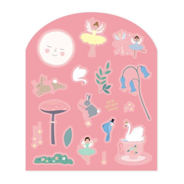 TakÇıkar Sticker Oyun Sahnesi - Enchanted