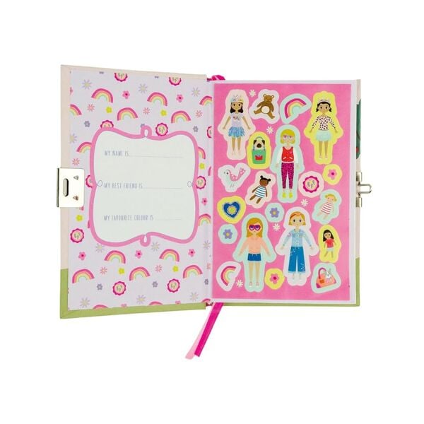 FLOSS & ROCK Kokulu Kilitli Günlük / Best Friend