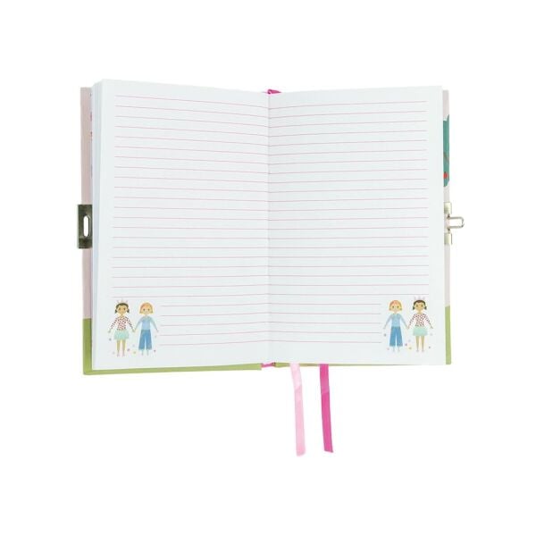 FLOSS & ROCK Kokulu Kilitli Günlük / Best Friend