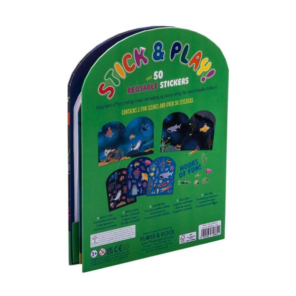 Floss Rock Tak Çıkart Sticker Oyun Sahnesi - Deep