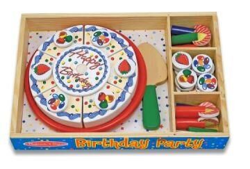 Melissa&Doug Ahşap Doğum Günü Partisi